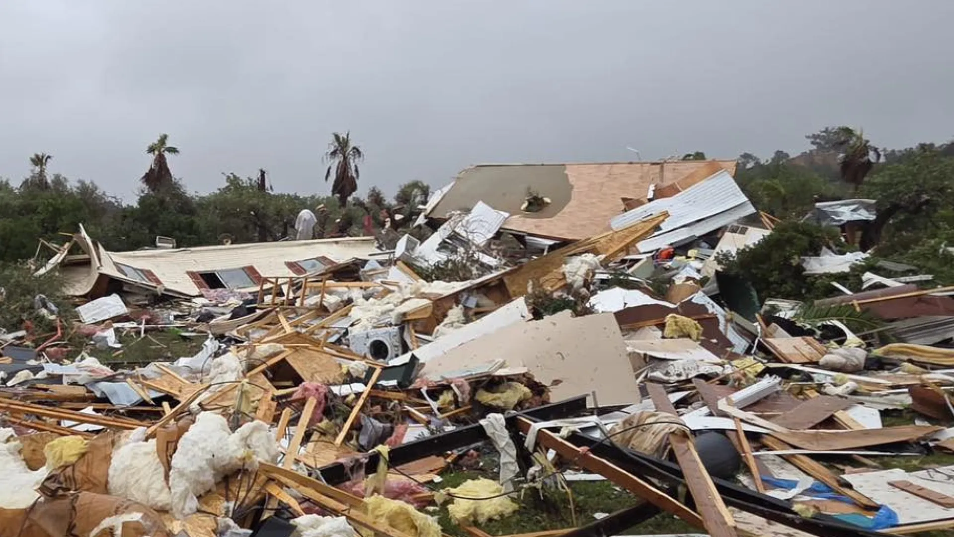Déblaiement des débris au camping d'Albufeira terminé "en une semaine"