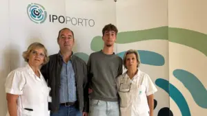 Élève de 12e année fait don d'un "moniteur" à l'IPO de Porto. "Geste solidaire"