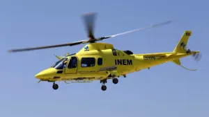 Enfant secouru après une chute dans une zone difficile d'accès à Arouca