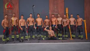 Froid ? Il va faire chaud : Les pompiers de Lisbonne lancent un calendrier solidaire.