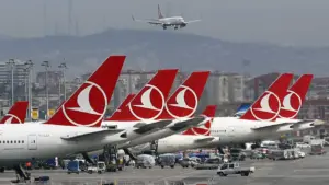 Il est déjà sept heures. Turkish Airlines suspend (également) les vols vers le Venezuela.