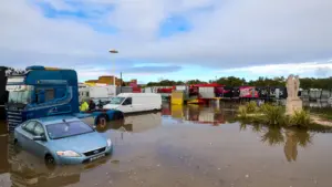 Il y a 3 districts au Portugal continental en alerte orange en raison de fortes pluies.