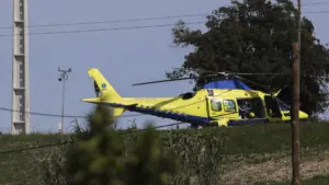 INEM admet une défaillance à Loulé, mais dit que le mauvais temps aurait empêché le vol.