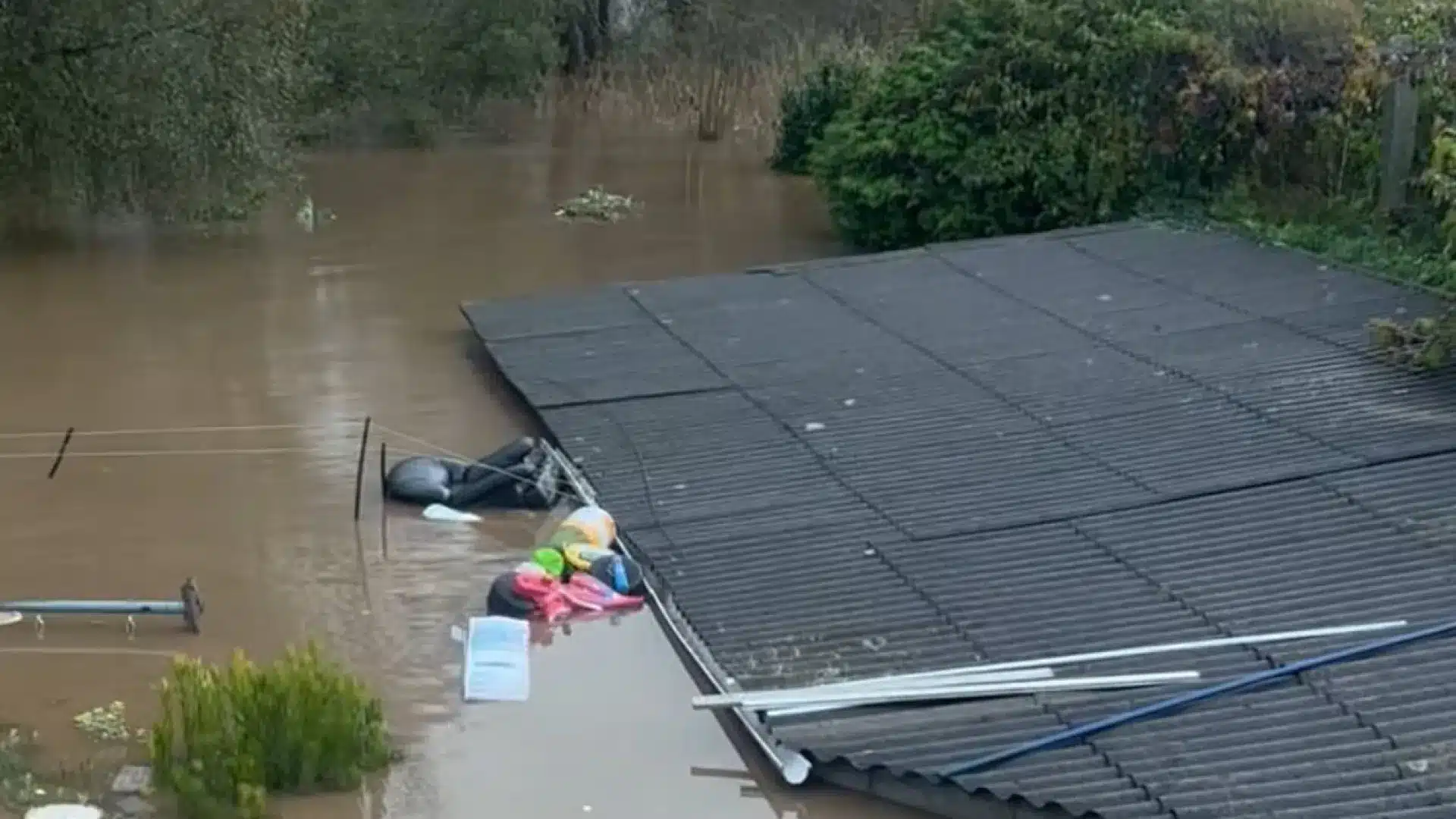 Inondations dans la paroisse de Vila do Conde causent des dommages dans 16 maisons