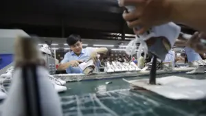 La croissance de l'industrie manufacturière chinoise a ralenti en octobre.