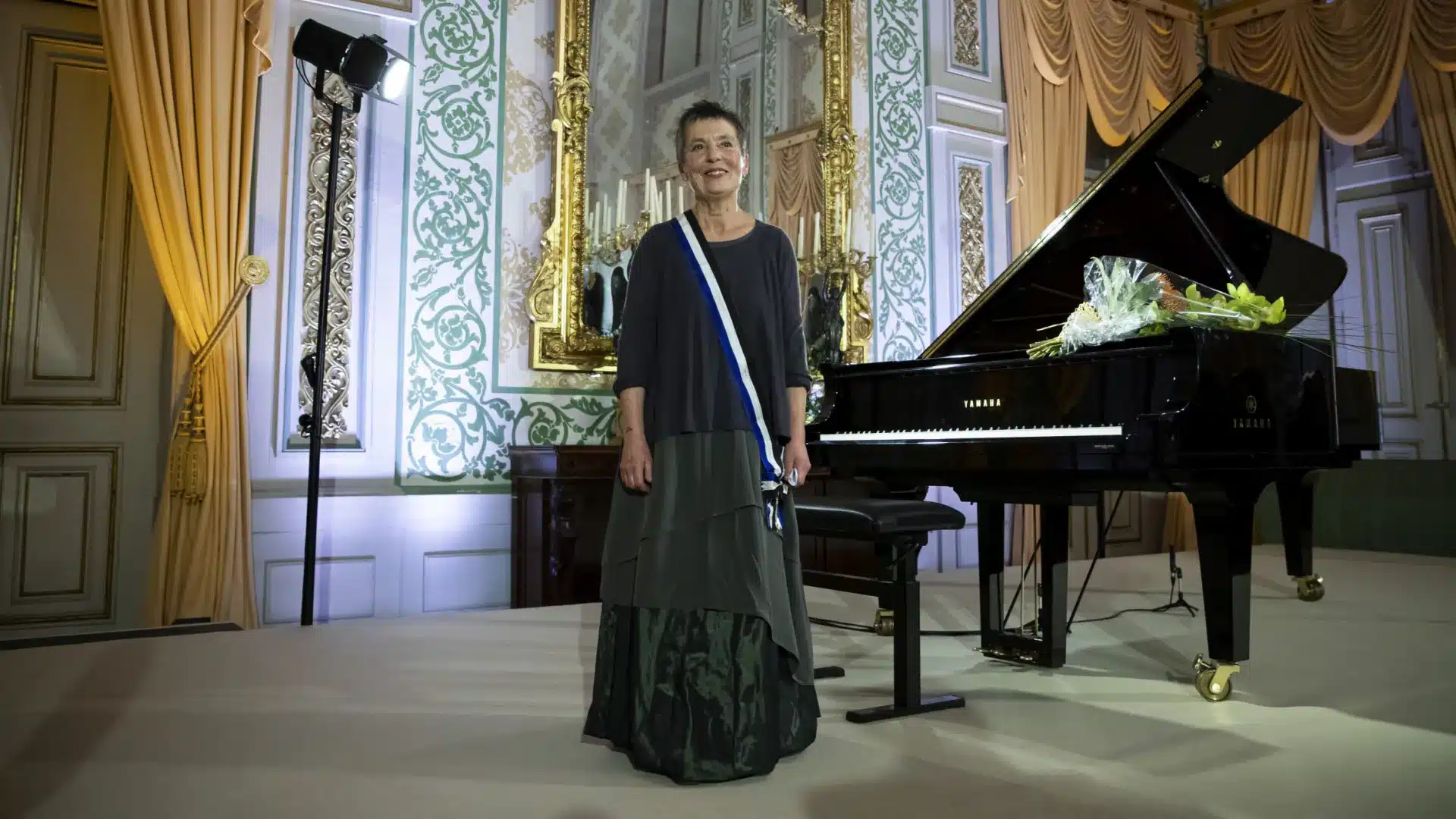 La pianiste Maria João Pires reçoit aujourd'hui le Prix Européen Helena Vaz da Silva.