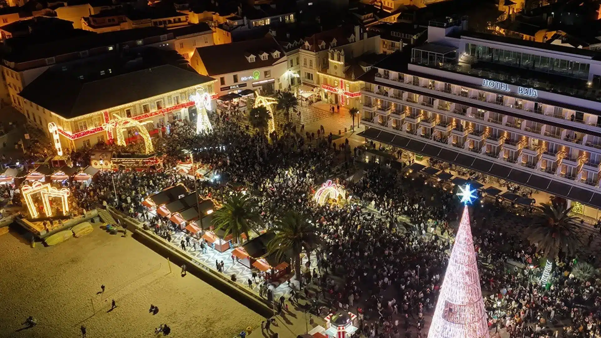 Lumières de Noël à Cascais : Attention aux restrictions de circulation