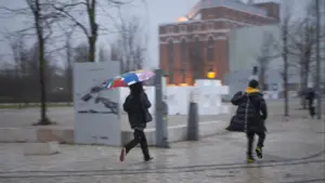 Mau temps continue ! Presque tous les districts seront en alerte samedi.