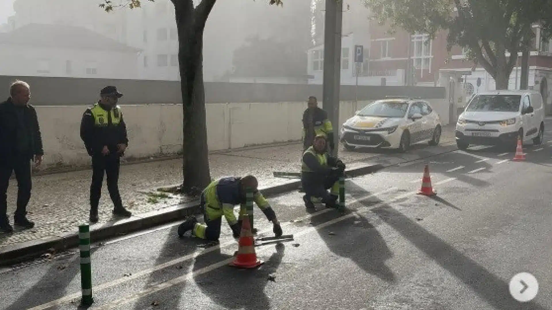 Menezes dit avoir eu "de très bonnes raisons" pour démanteler la piste cyclable à Gaia.