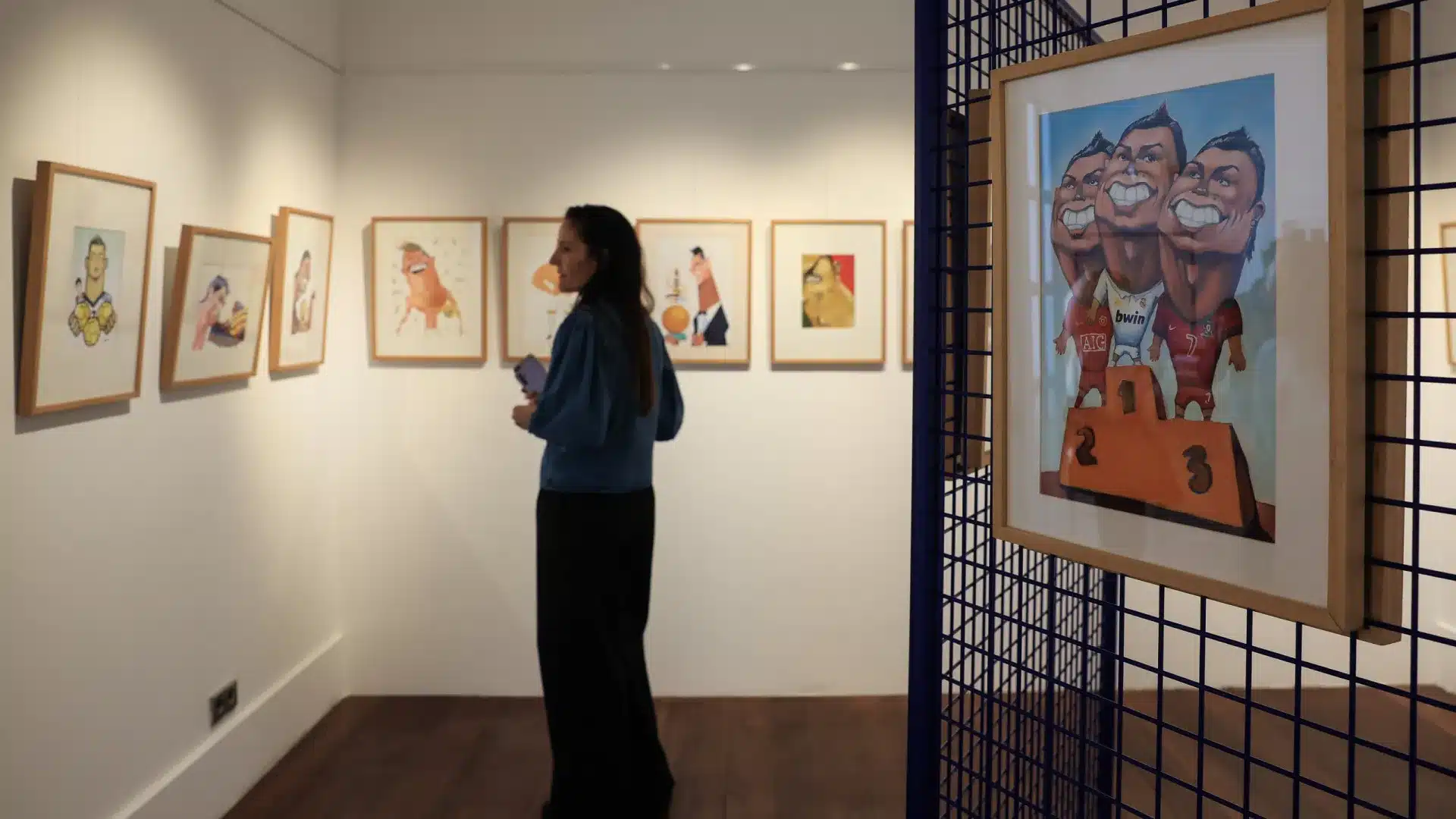 Musée PortoCartoon avec expositions "Greta Thunberg" et "Ronaldo"