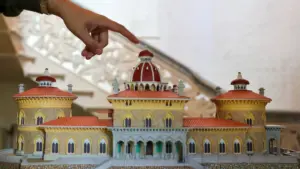 Parques de Sintra répare les couvertures du palais romantique de Monserrate