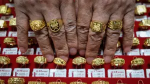 Qui voit des carats ne voit pas des cœurs, ou comment la tradition de l'or à Macao se maintient.