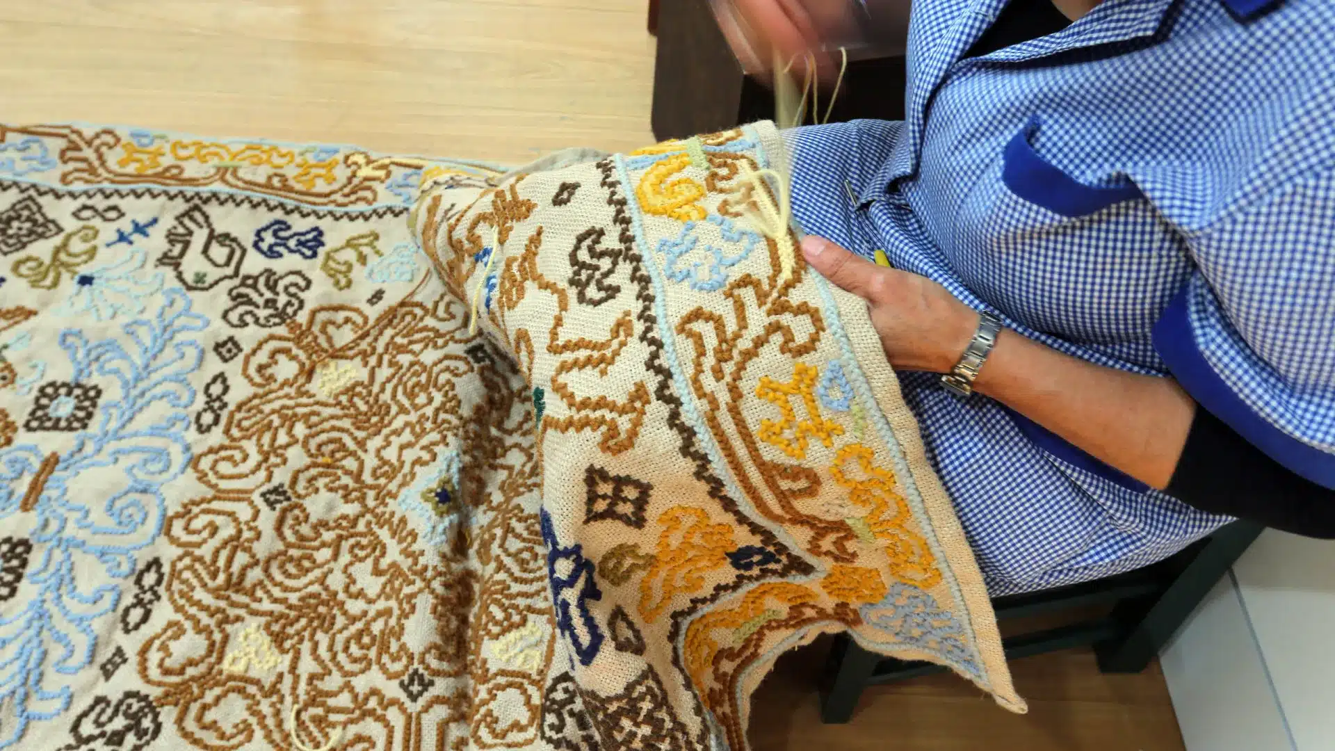 "Satisfaction". IEFP émet une ordonnance de certification du Tapis d'Arraiolos.