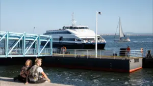 Transport maritime avec seule diminution du nombre de passagers en 2024