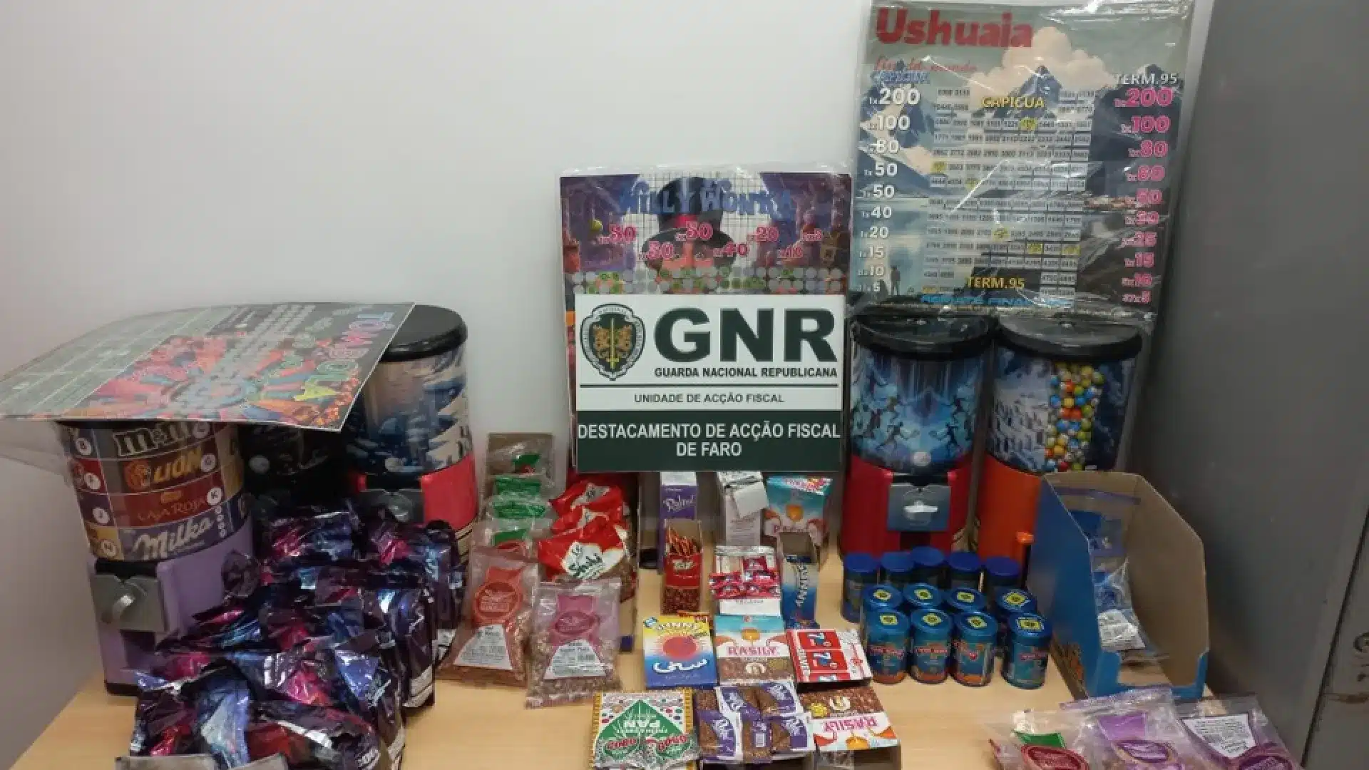 Trois crimes et 35 infractions lors d'une opération de contrôle fiscal de la GNR.