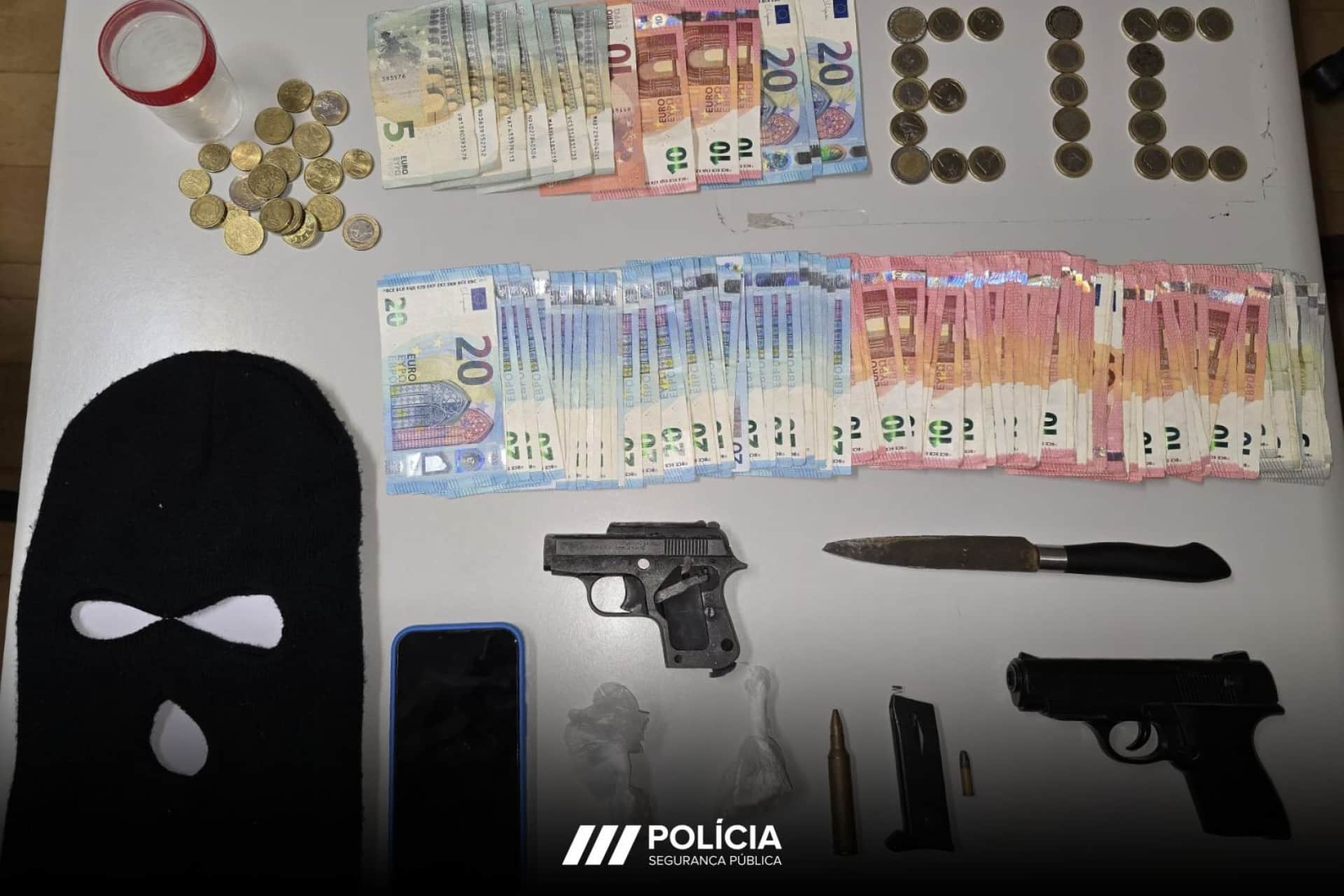 Un jeune de 19 ans arrêté par la PSP pour trafic de stupéfiants à Faro.