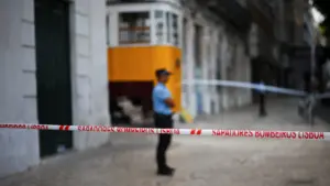 Ascenseur de la Glória. Un déraillement mortel a arrêté les ascenseurs de Lisbonne.