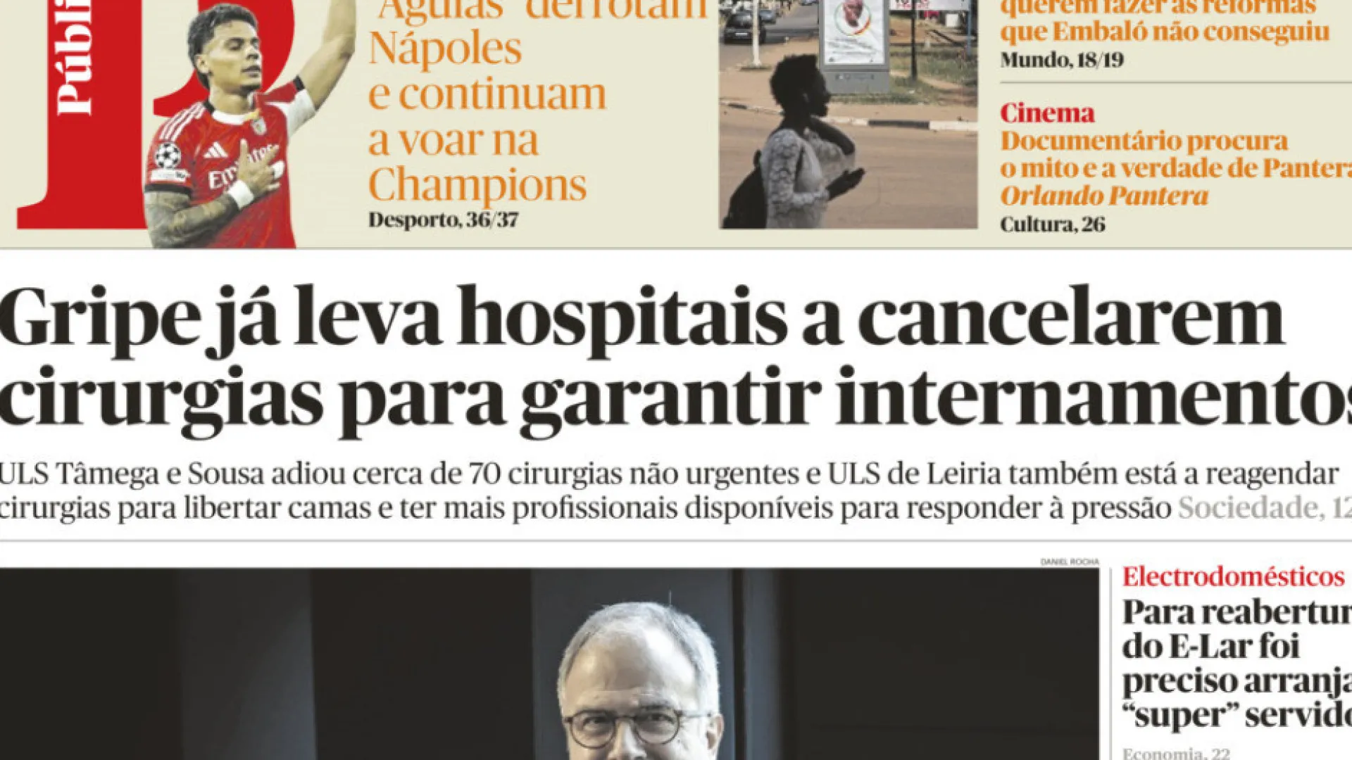 Aujourd'hui à la une : Grippe annule des chirurgies ; Cache 200 millions au fisc