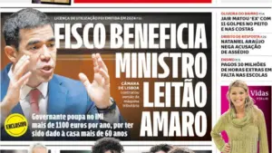 Aujourd'hui à la une : Le fisc favorise Leitão Amaro ; Ils envoient de la drogue par la poste.