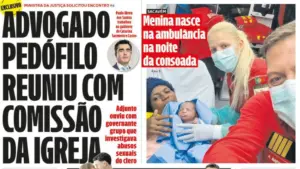 Aujourd'hui à la une: Un pédophile rencontre l'Église; Recours de la police militaire entrave le scrutin.