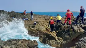 Aveiro : Les recherches des pêcheurs se déroulent sur une zone de 450 milles carrés.
