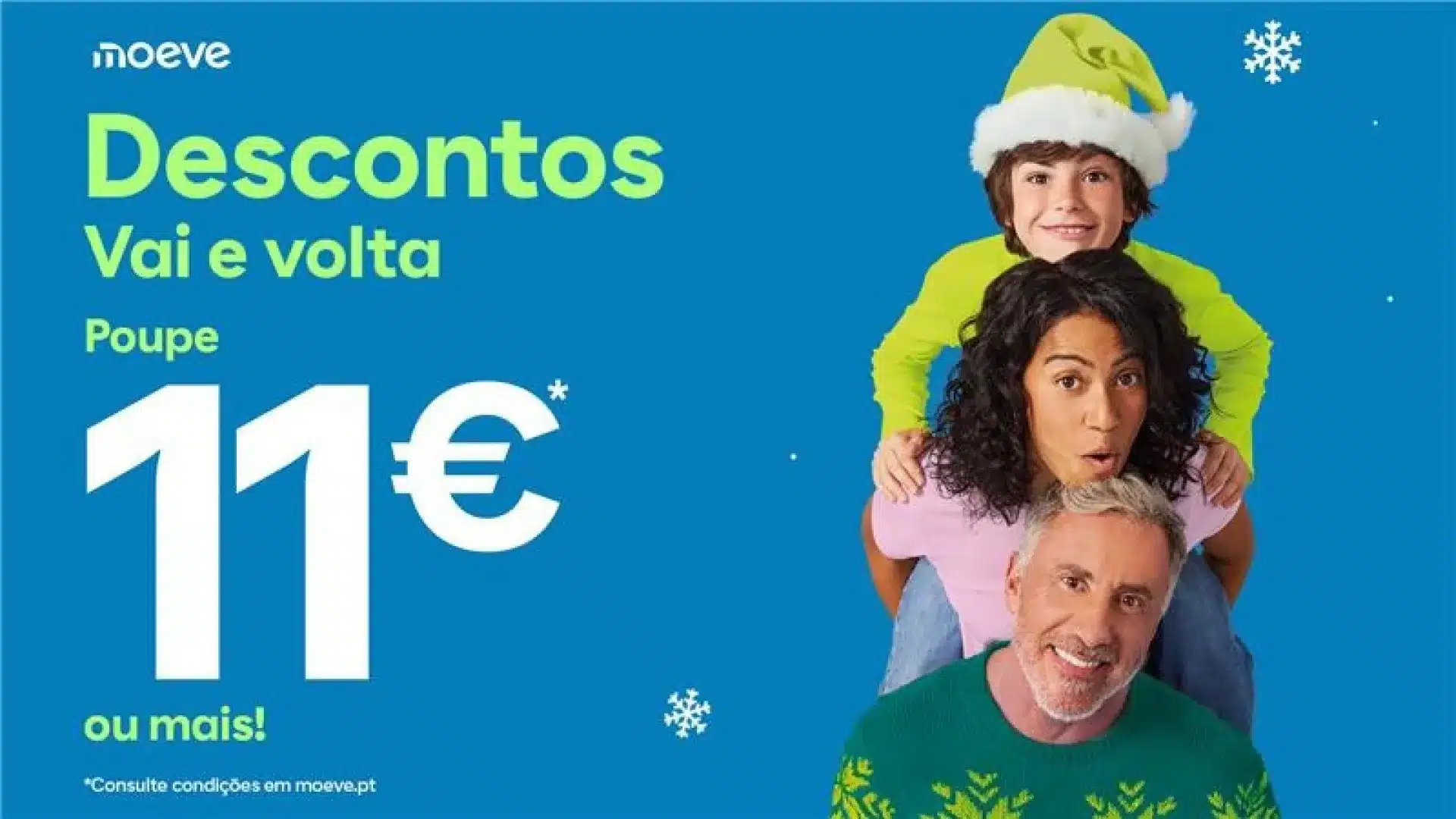 Ce Noël, il est temps de revenir : 'Va et Reviens' avec des réductions de Moeve !