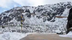 Chute de neige met six districts en alerte orange et quatre en jaune.