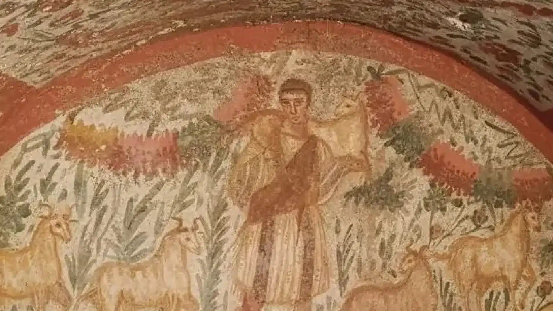 Fresque rare de Jésus découverte dans une ville turque visitée par le Pape