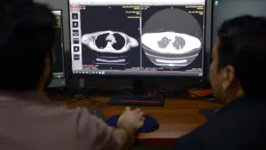 Il existe un risque d'effondrement du réseau conventionné d'imagerie.