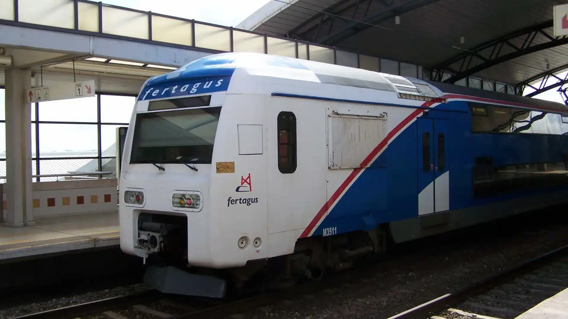 La circulation des trains de Fertagus est déjà normalisée.