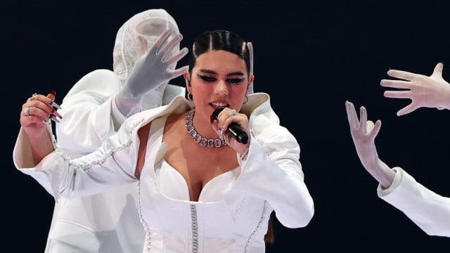 No vestido e nas unhas, iolanda levou a Palestina à Eurovisão