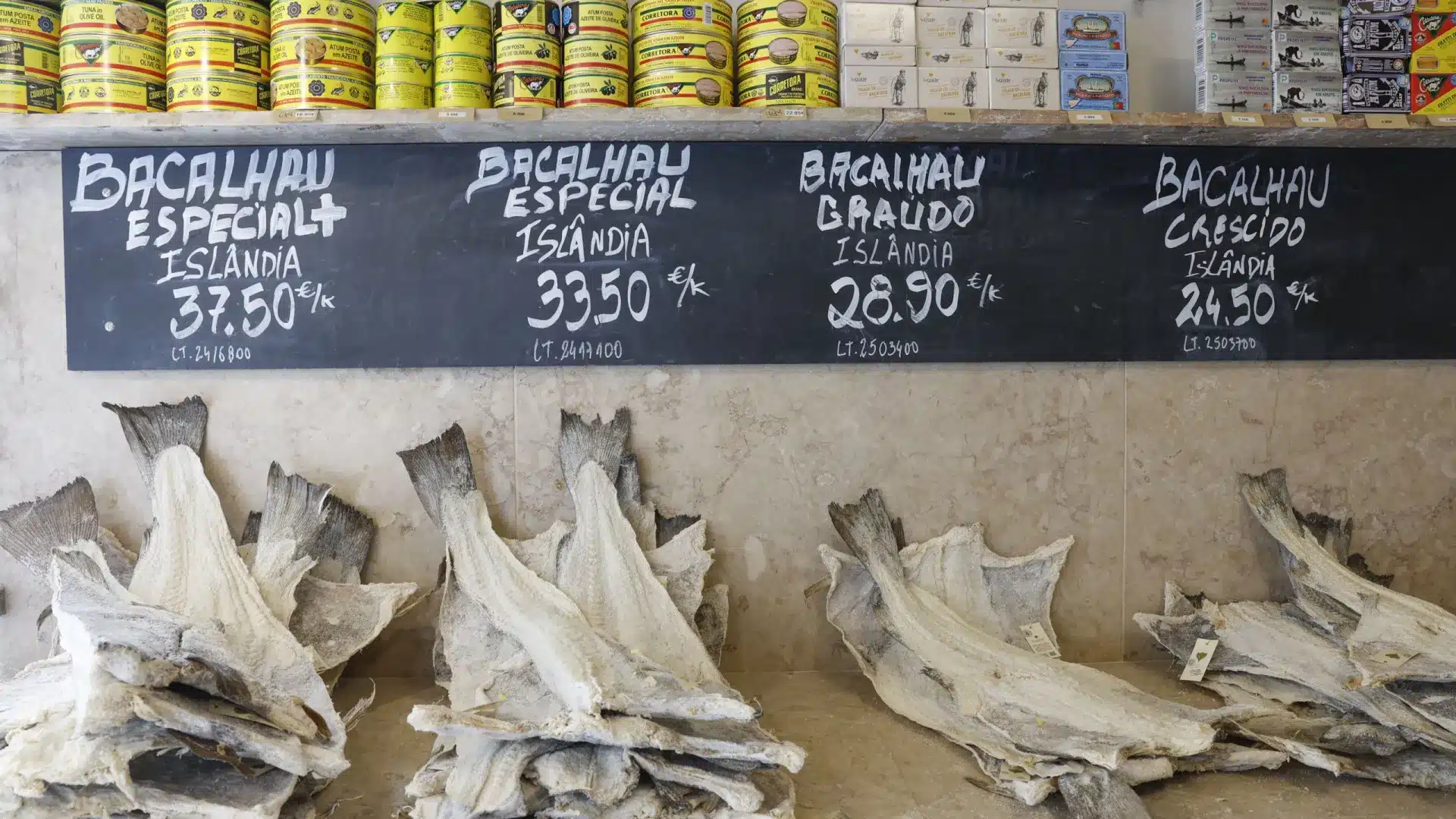 Le prix de la morue devrait augmenter en 2026.