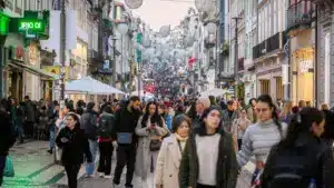 Les achats pendant la période de Noël augmentent de 8 % et le commerce en ligne progresse de 19 %.