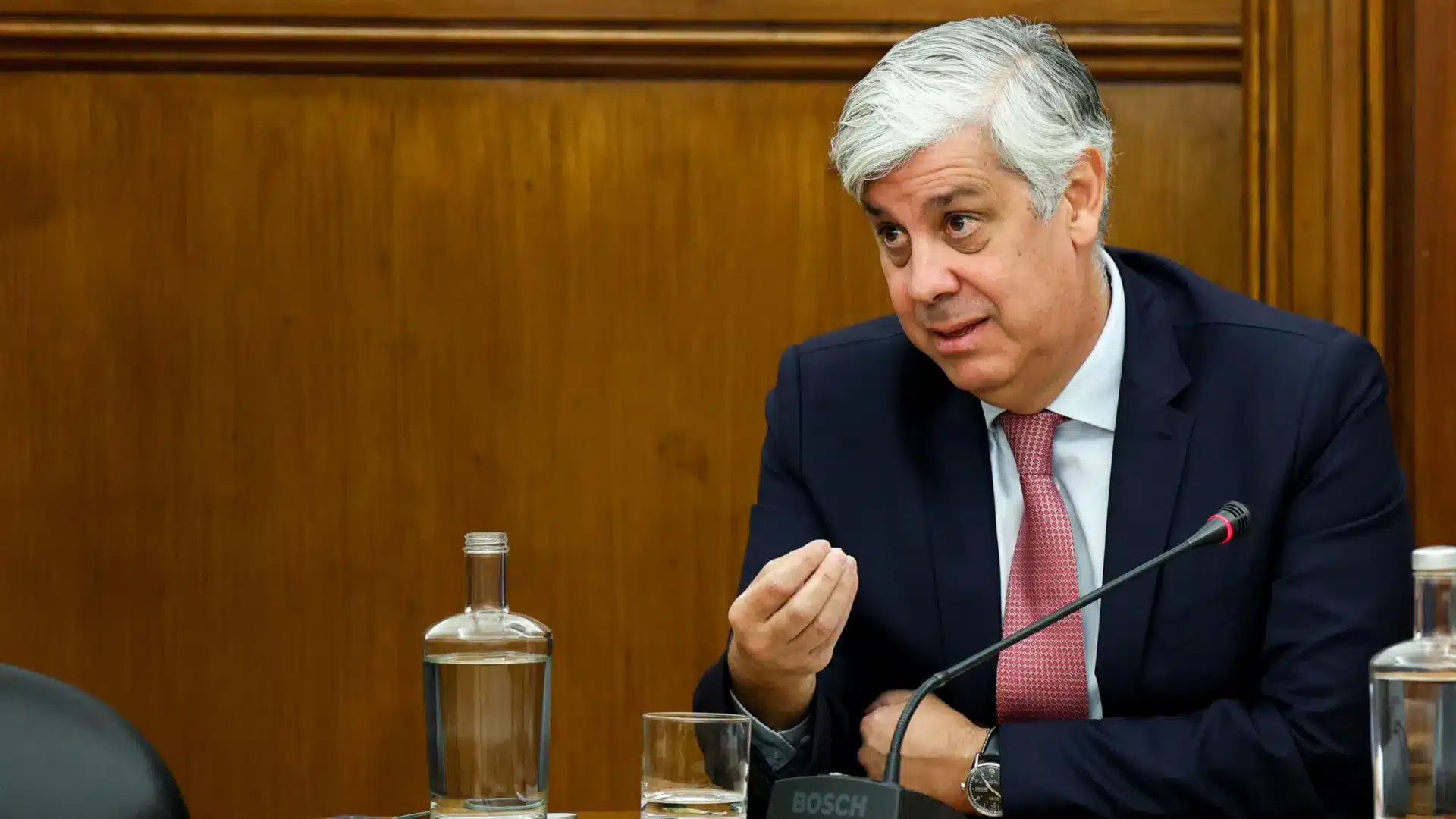 Mário Centeno rejette avoir joué un rôle dans le processus de l'Efacec : "Aucun"