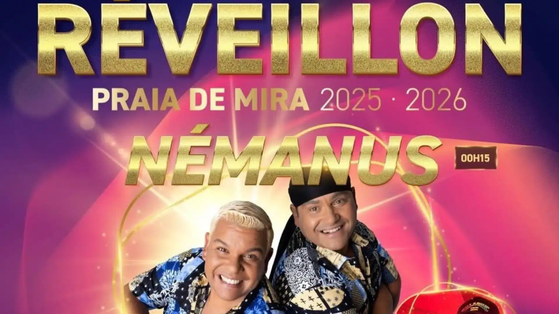 Némanus sont les têtes d'affiche pour le réveillon à Mira.