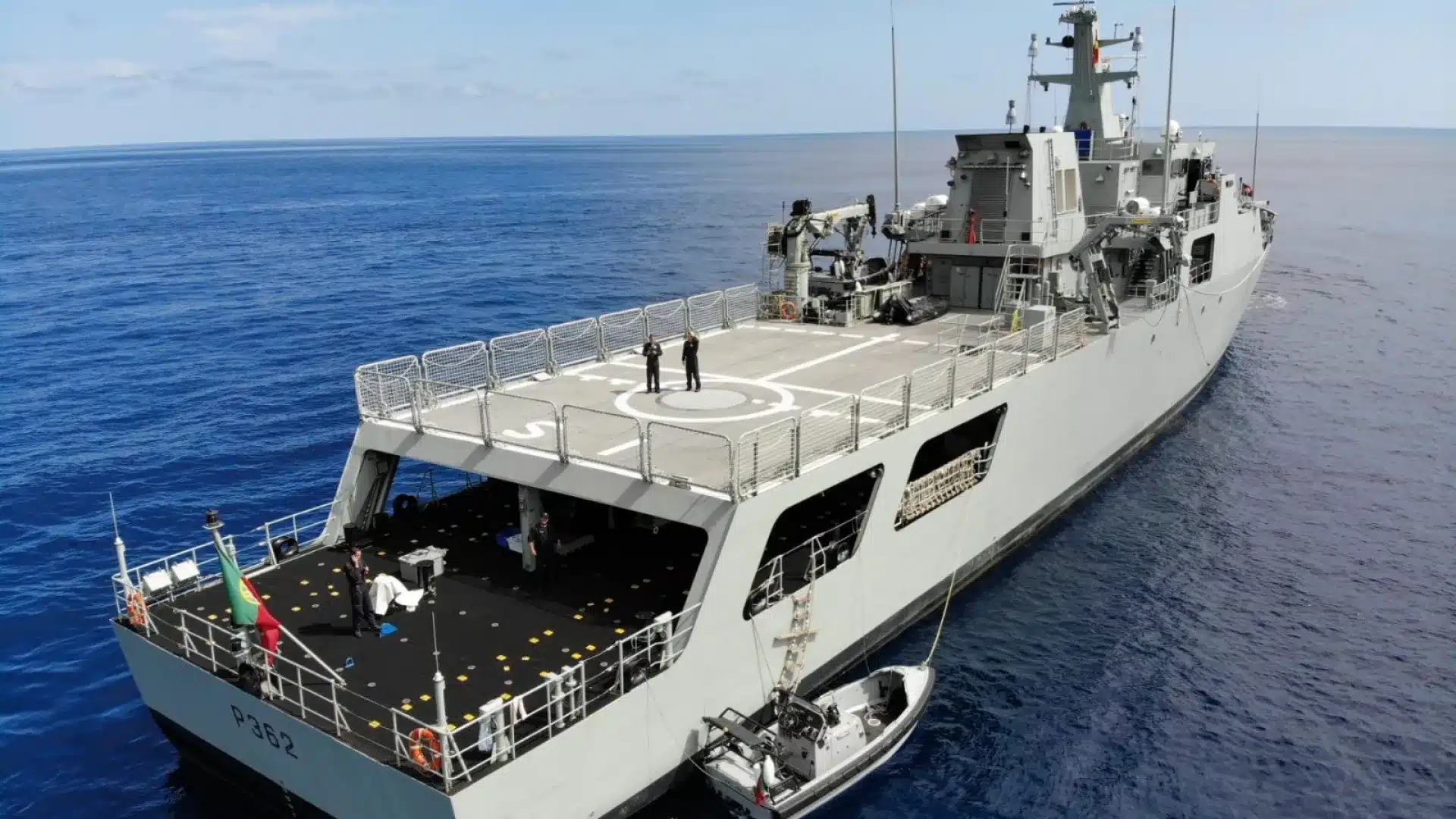 NRP Sines en mission dans la zone maritime des Açores jusqu'en avril 2026