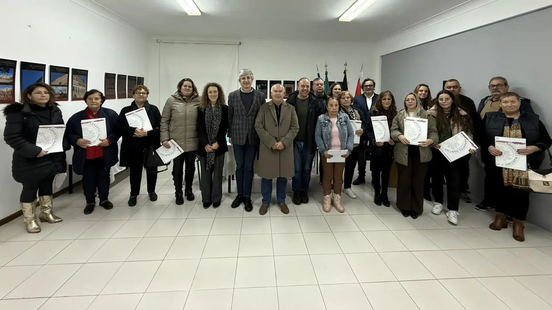 Partie d'un quartier de Viana do Castelo légalisée avec des actes de propriété sur des terrains.