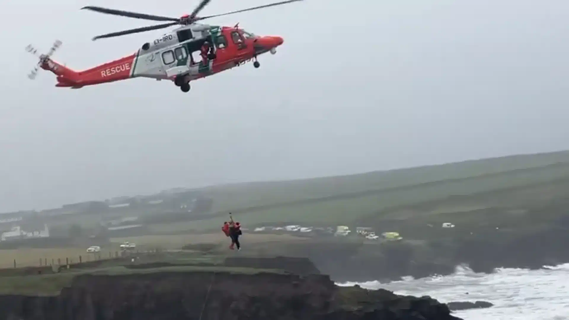 Portugais secourus d'un bateau de pêche en Irlande