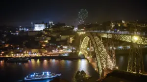 Réveillon à Porto : Il y a des coupures de circulation et des appels à utiliser les transports.