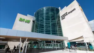 Syndicat de la PSP tient une assemblée de protestation à l'aéroport de Lisbonne.