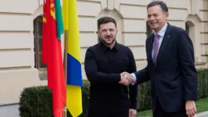Zelensky veut que le Portugal participe à la reconstruction et dit qu'ils font partie de "l'Europe Unifiée".