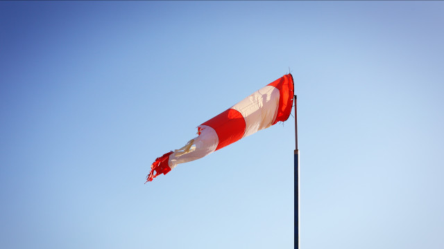 Mau tempo: Rajada de 178 km/h registada pela Força Aérea em Monte Real