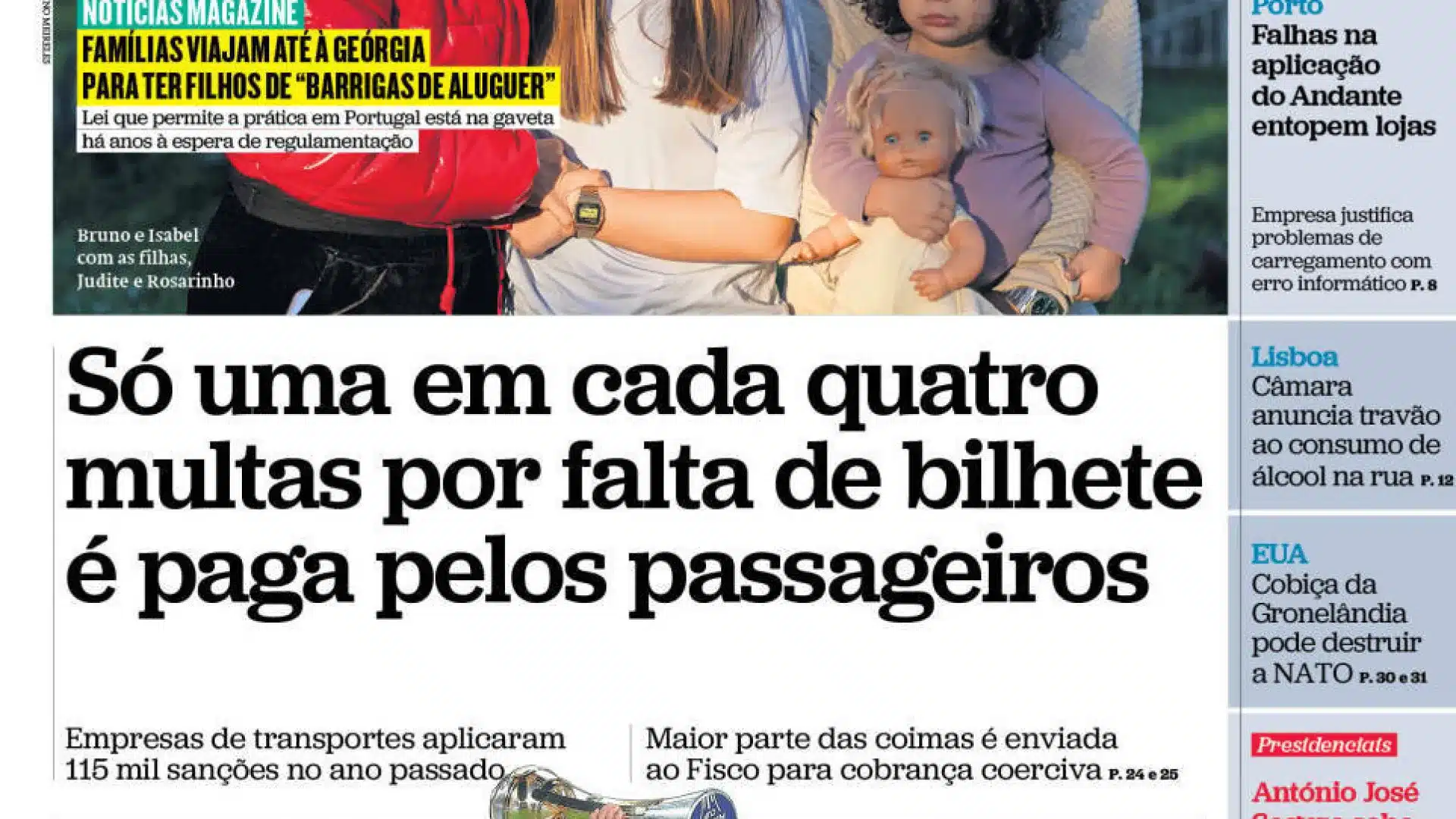 Aujourd'hui à la une : Billet ? 1 amende sur 4 payée ; Le gouvernement cache le fournisseur