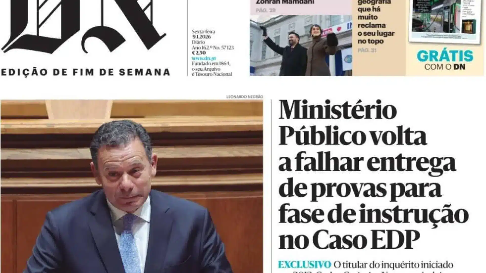 Aujourd'hui à la une : Le MP échoue à livrer des preuves ; Rébellion des maires dans le Nord