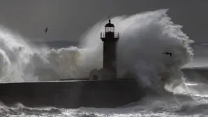Capitania du Douro admet une montée dans l'estuaire avec des décharges dans les barrages.