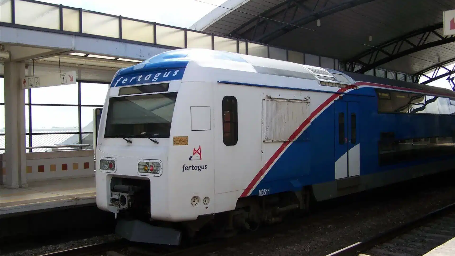 Circulation des trains Fertagus avec des restrictions de vitesse