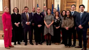 Coordonnateur de l'enseignement du portugais aux États-Unis décoré par Marcelo