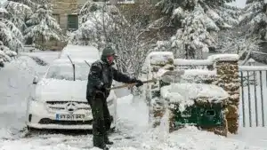 Dépression Ingrid à l'approche. Elle apporte pluie, neige, vent et agitation maritime.