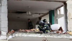 Explosion dans un appartement à Coimbra fait 35 sans-abri. Il y a cinq blessés.