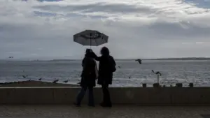 Huit districts du Portugal en vigilance jaune en raison du mauvais temps